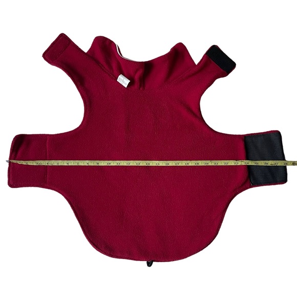 Red Fleece Dog Coat M/L EUC - Picture 11 of 15